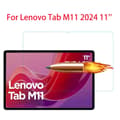 Miniatyrbild 4 av 6: Lenovo Tab M11 2024 11 tum skärmskydd härdat glas 9H