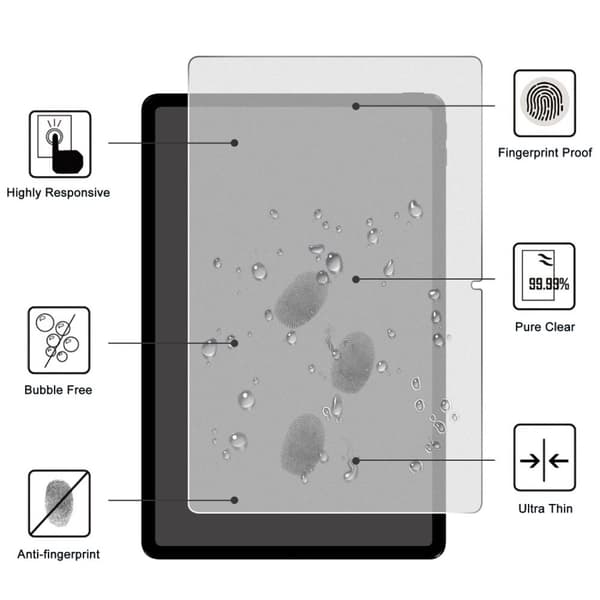 Lenovo Tab M11 2024 11 tum skärmskydd härdat glas 9H