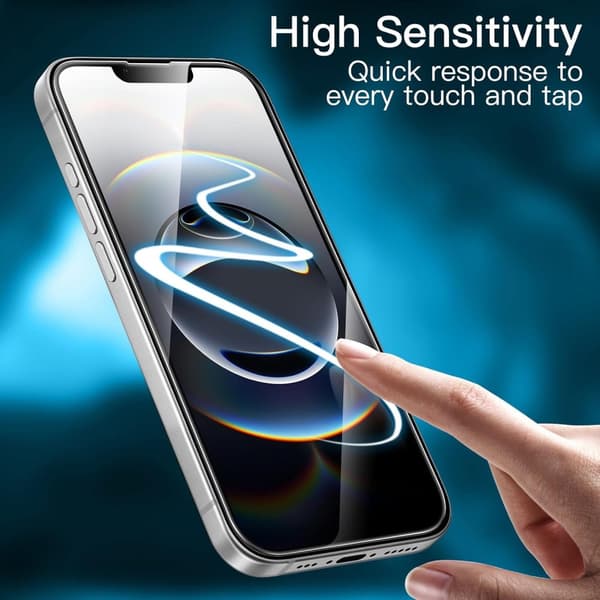 2-Pack iPhone 16e Skärmskydd Härdat Glas Premium