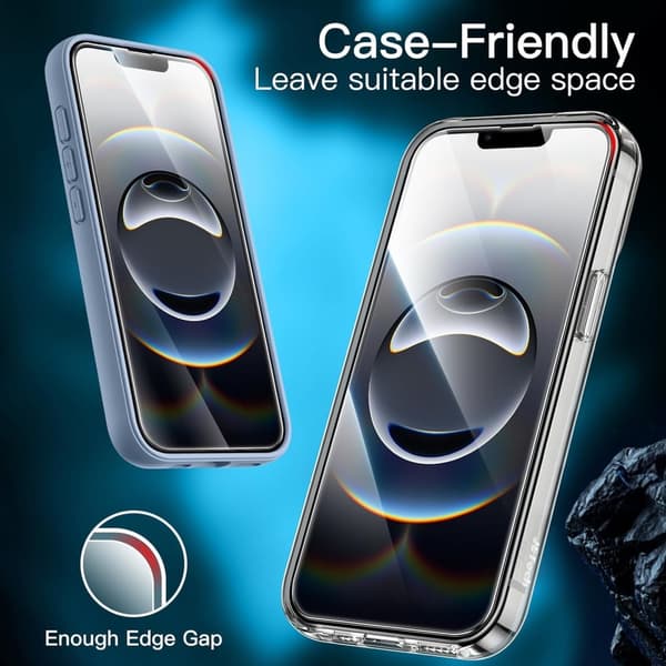 2-Pack iPhone 16e Skärmskydd Härdat Glas Premium
