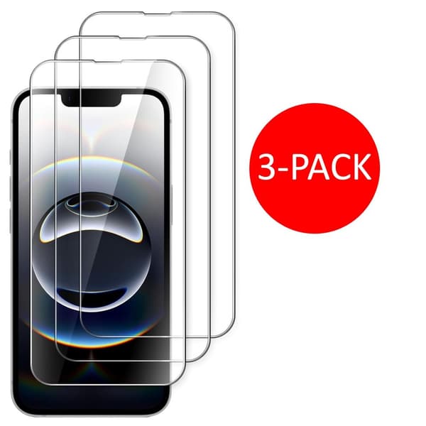 3-Pack iPhone 16e Skärmskydd Härdat Glas Premium