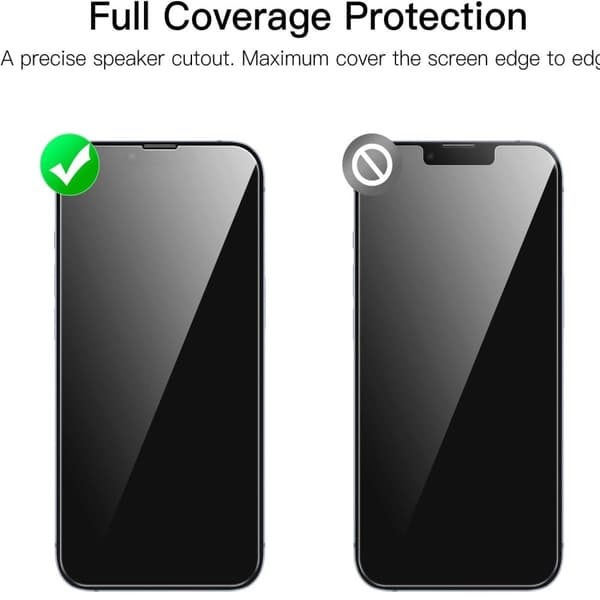 2-Pack iPhone 13 Skärmskydd Härdat Glas Premium