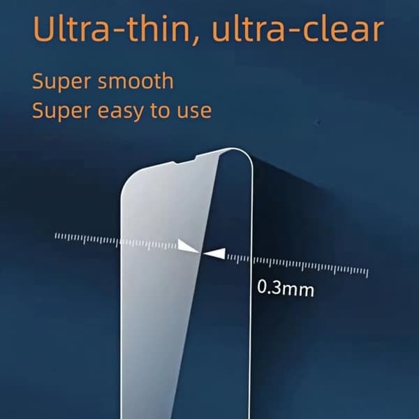 2-Pack iPhone 13 Skärmskydd Härdat Glas Premium
