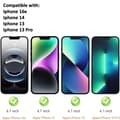 Miniatyrbild 2 av 11: 2-Pack iPhone 13 Skärmskydd Härdat Glas Premium