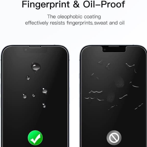 3-Pack iPhone 13 Skärmskydd Härdat Glas Premium