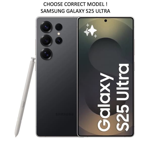 Samsung Galaxy S25 Ultra Skärmskydd Härdat Glas Premium 1-pack