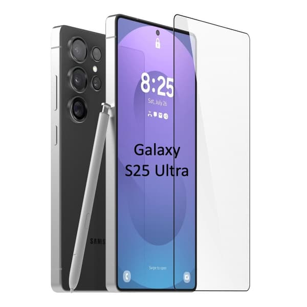 Samsung Galaxy S25 Ultra Skärmskydd Härdat Glas Premium 1-pack
