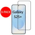 Miniatyrbild 1 av 6: 3-Pack Samsung Galaxy S25+ Plus Skärmskydd Härdat Glas Premium