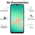 Miniatyrbild 8 av 11: Samsung Galaxy A26 Skärmskydd Härdat Glas Premium 1-pack
