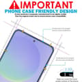 Miniatyrbild 8 av 11: 3-Pack Samsung Galaxy A36 Skärmskydd Härdat Glas Premium