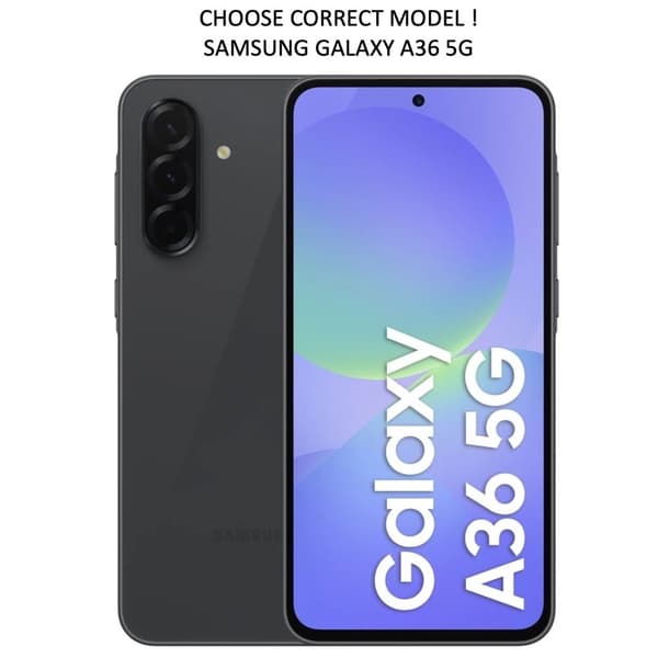 3-Pack Samsung Galaxy A36 Skärmskydd Härdat Glas Premium