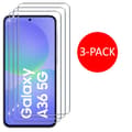Miniatyrbild 1 av 11: 3-Pack Samsung Galaxy A36 Skärmskydd Härdat Glas Premium