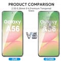 Miniatyrbild 4 av 6: 3-Pack Samsung Galaxy A56 Skärmskydd Härdat Glas Premium