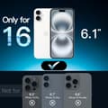 Miniatyrbild 2 av 11: 3-Pack iPhone 16 Skärmskydd Härdat Glas Premium