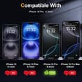 Miniatyrbild 3 av 11: 2-Pack iPhone 16 Pro Skärmskydd Härdat Glas Premium