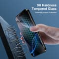 Miniatyrbild 8 av 11: 2-Pack iPhone 16 Pro Skärmskydd Härdat Glas Premium