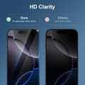 Miniatyrbild 11 av 11: 2-Pack iPhone 16 Pro Skärmskydd Härdat Glas Premium