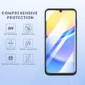Miniatyrbild 3 av 11: 2-Pack Samsung Galaxy A15 Skärmskydd Härdat Glas Premium