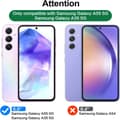 Miniatyrbild 2 av 11: Samsung Galaxy A55 Skärmskydd Härdat Glas Premium 1-pack
