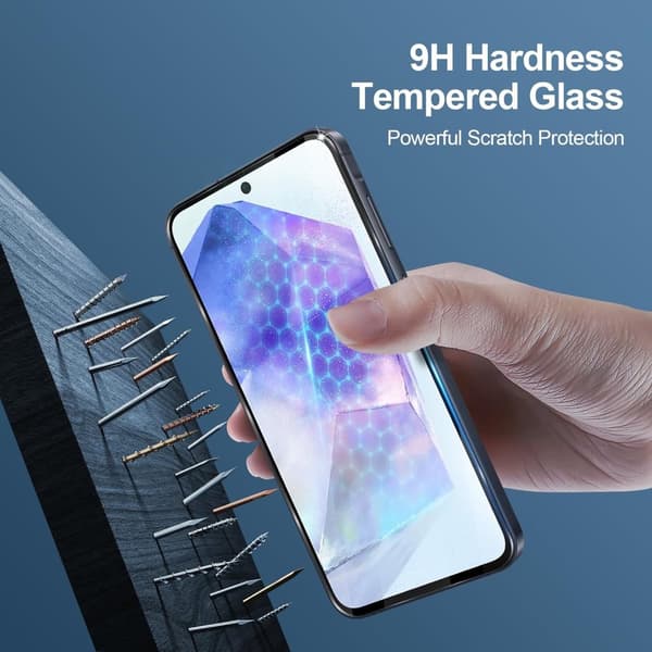 3-Pack Samsung Galaxy A55 Skärmskydd Härdat Glas Premium