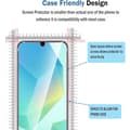Miniatyrbild 4 av 11: 3-Pack Samsung Galaxy A16 Skärmskydd Härdat Glas Premium
