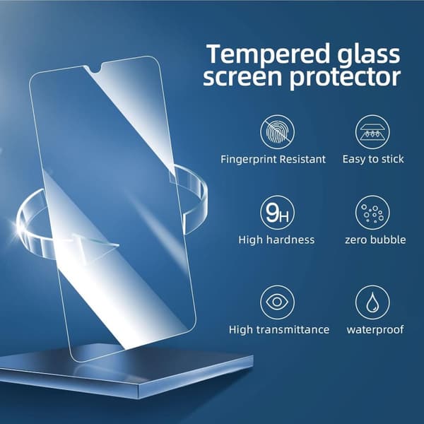 3-Pack Samsung Galaxy A16 Skärmskydd Härdat Glas Premium