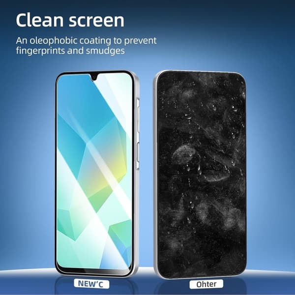 3-Pack Samsung Galaxy A16 Skärmskydd Härdat Glas Premium