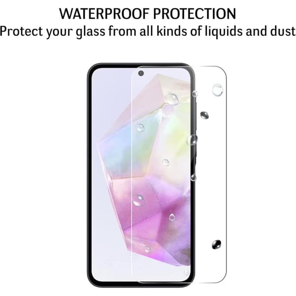3-Pack Samsung Galaxy A35 Skärmskydd Härdat Glas Premium