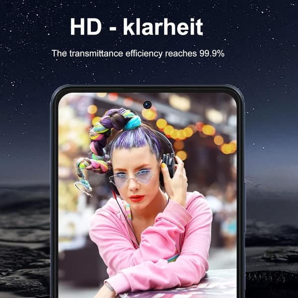 3-Pack Samsung Galaxy A35 Skärmskydd Härdat Glas Premium