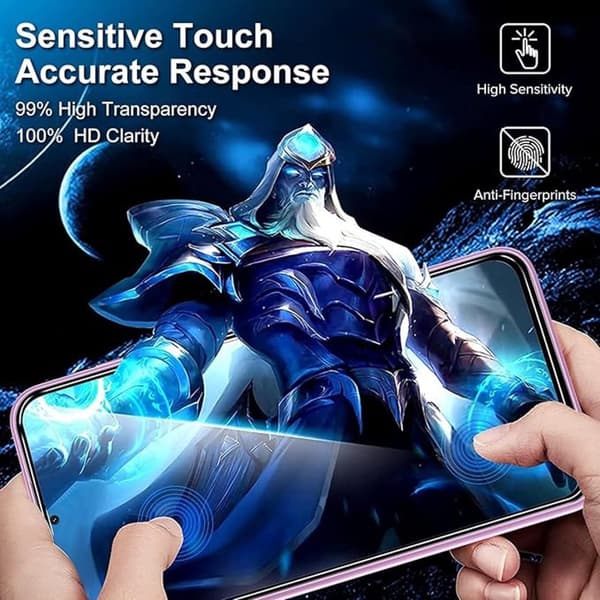3-Pack Samsung Galaxy A35 Skärmskydd Härdat Glas Premium