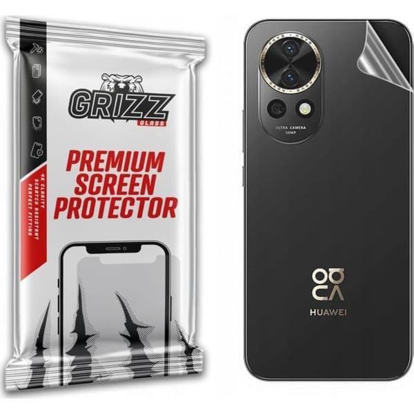 Skärmskydd för telefon - skyddsglas för telefon Grizzglass baksidan SatinSkin för Huawei Nova 12