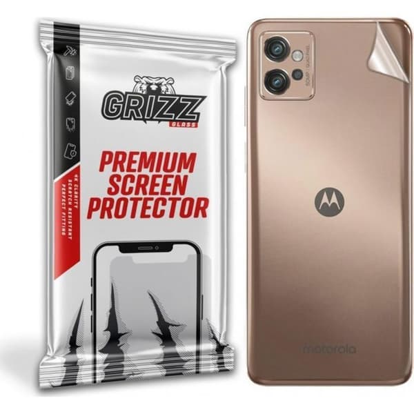 Skyddande film för telefon - skyddsglas för telefon Grizzglass bakre skyddsfilm för Motorola Moto G32