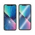 Miniatyrbild 3 av 3: Skyddande telefonfilm - skyddsglas till telefon Grizzglass Hybrid Glass Grizz Honor 80 GT