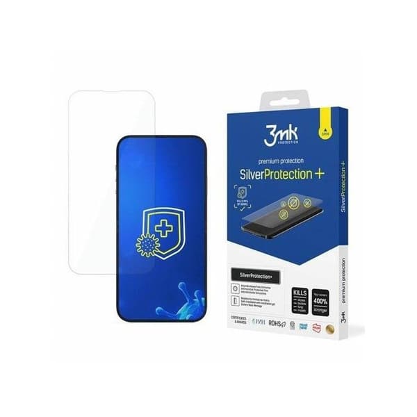 Skyddande film - 3mk - Silver Protect+ - Ultra-transparent - Repur stålig - iPhone 14/Pro