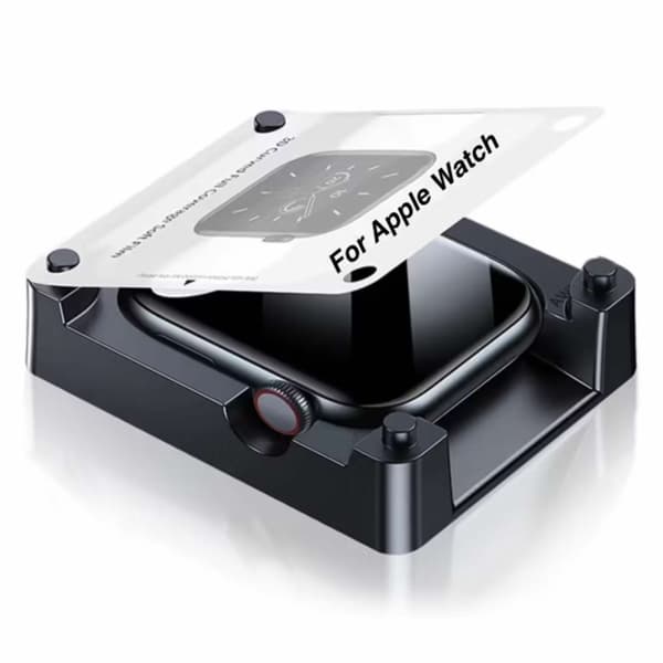 Apple Watch 11 46 mm Skärmskydd med Monteringsram