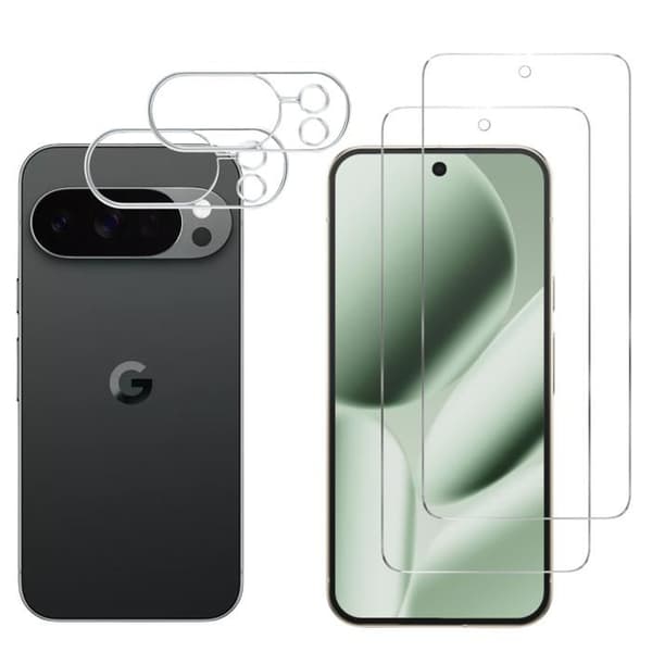Härdat glas för Google Pixel 10 Pro XL och kameraskydd [Pack 2] film skydd Phonillico®