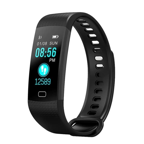 Bluetooth Smartbånd / treningsbånd Y5 IP67 - Svart