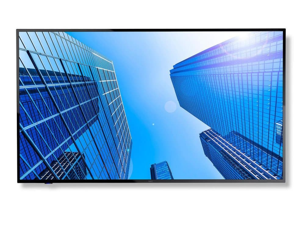 NEC 43" E437Q, D-LED, 3840x2160, 350nits, 16/7, Speakers, USB-mediaplayer