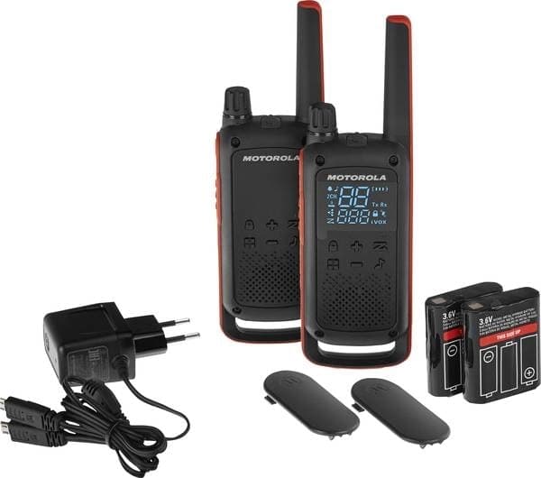Motorola Talkabout T82 Walkie Talkie - 2 stk
