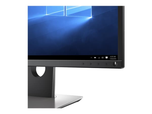 Dell P2417H - LED-skjerm - 24" (23.8" synlig) - 1920 x 1080 Full HD (1080p) @ 60 Hz - IPS - 250 cd/m² - 1000:1 - 6 ms - HDMI, VGA, DisplayPort - svar