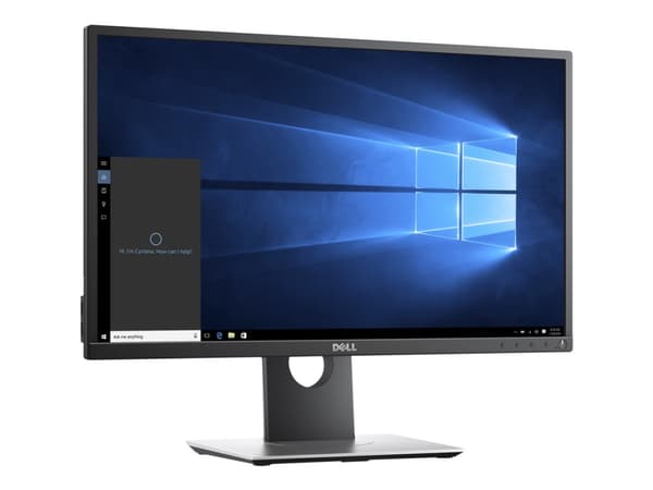 Dell P2417H - LED-skjerm - 24" (23.8" synlig) - 1920 x 1080 Full HD (1080p) @ 60 Hz - IPS - 250 cd/m² - 1000:1 - 6 ms - HDMI, VGA, DisplayPort - svar