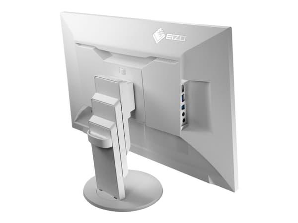 EIZO FlexScan EV2456-WT - LED-skärm - 24.1" - 1920 x 1200 - IPS - 350 cd/m² - 1000:1 - 5 ms - HDMI, DVI-D, VGA, DisplayPort - högtalare - vit