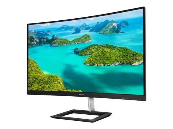 Philips E-line 328E1CA - LED-skjerm - kurvet - 32" (31.5" synlig) - 3840 x 2160 4K @ 60 Hz - VA - 250 cd/m² - 2500:1 - 4 ms - 2xHDMI, DisplayPort - h