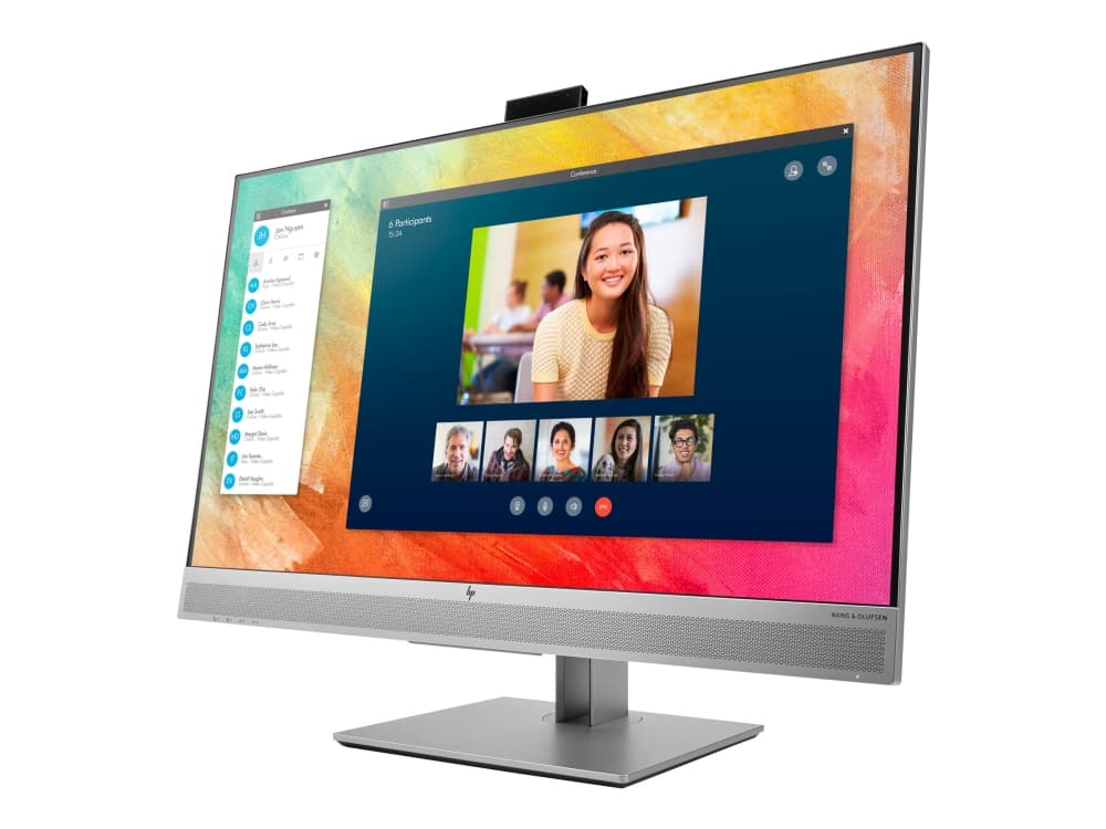 68,6cm/27'' (1920x1080) HP EliteDisplay E273m 16:9 5ms HDMI VGA DisplayPort USB-C Webcam VESA Pivot Full HD Silver