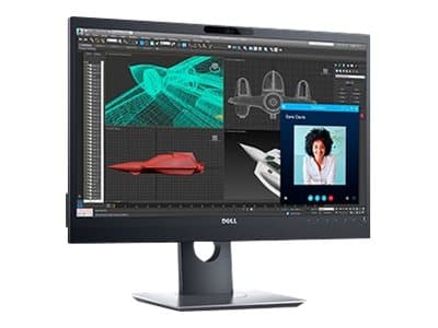 Dell P2418HZM - LED-skärm - 24" (23.8" visbar) - 1920 x 1080 Full HD (1080p) @ 60 Hz - IPS - 250 cd/m² - 1000:1 - 6 ms - HDMI, VGA, DisplayPort - hög