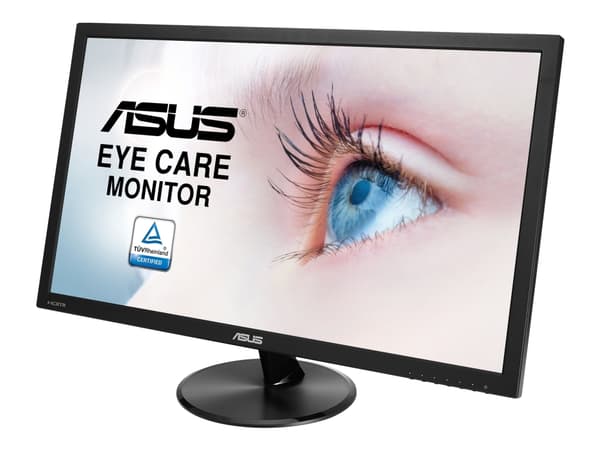 ASUS VP247HAE - LED-skjerm - 23.6" - 1920 x 1080 Full HD (1080p) - VA - 250 cd/m² - 3000:1 - 5 ms - HDMI, VGA - svart Sort