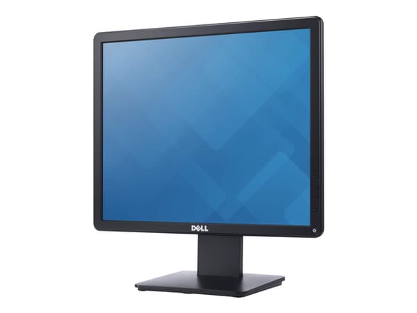 Dell E1715S - LED-skärm - 17" - 1280 x 1024 @ 60 Hz - TN - 250 cd/m² - 1000:1 - 5 ms - VGA, DisplayPort - svart - med 3 års Premium Panel Exchange-se Svart