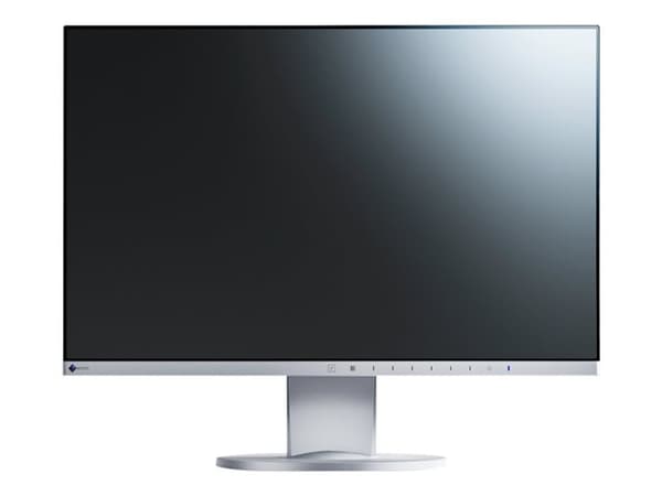 EIZO FlexScan EV2450-GY - LED-skjerm - 23.8" - 1920 x 1080 Full HD (1080p) - IPS - 250 cd/m² - 1000:1 - 5 ms - HDMI, DVI-D, VGA, DisplayPort - høytta
