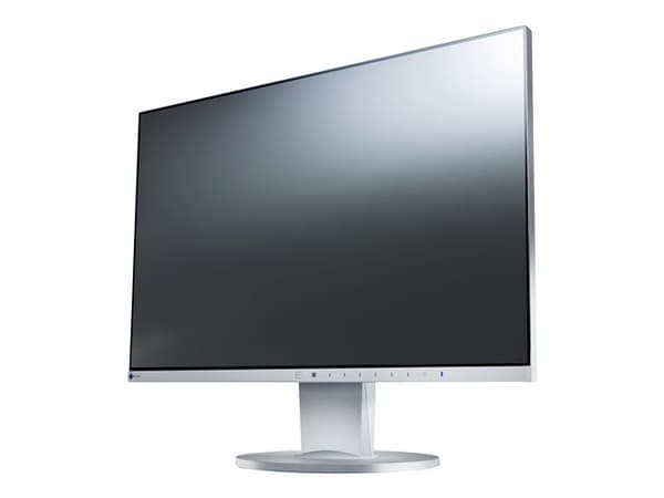 EIZO FlexScan EV2450-GY - LED-skjerm - 23.8" - 1920 x 1080 Full HD (1080p) - IPS - 250 cd/m² - 1000:1 - 5 ms - HDMI, DVI-D, VGA, DisplayPort - høytta Grå