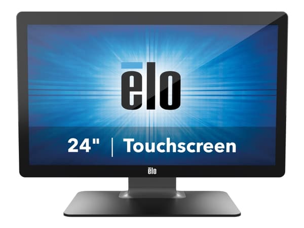 Elo 2402L - LCD-skärm - 24" (23.8" visbar) - pekskärm - 1920 x 1080 Full HD (1080p) @ 60 Hz - 250 cd/m² - 1000:1 - 15 ms - HDMI, VGA - högtalare - sv